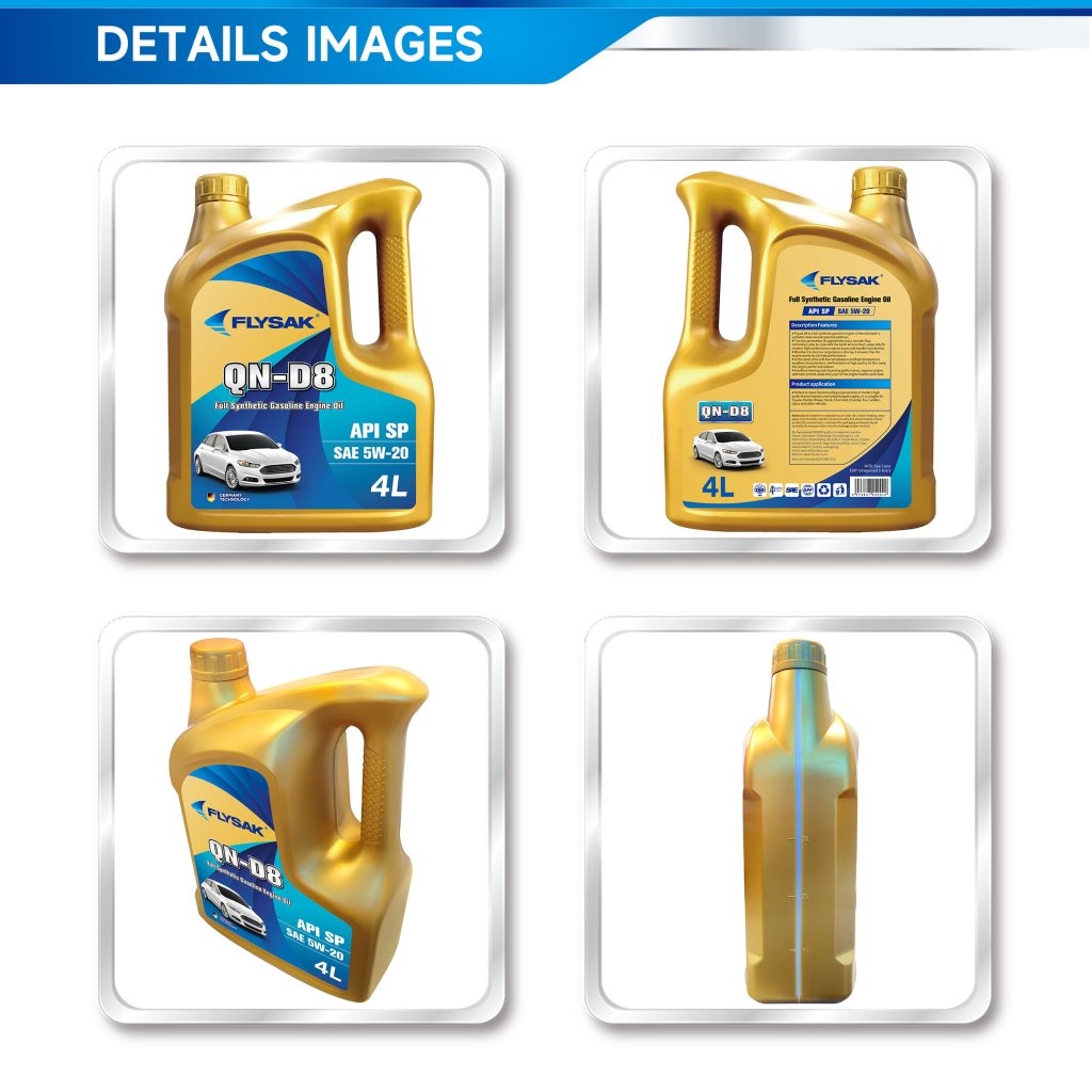 FULL SYNTHETIC GASOLINE ENGINE OIL QN-D8 5W-40/5W-20/5W-30插图